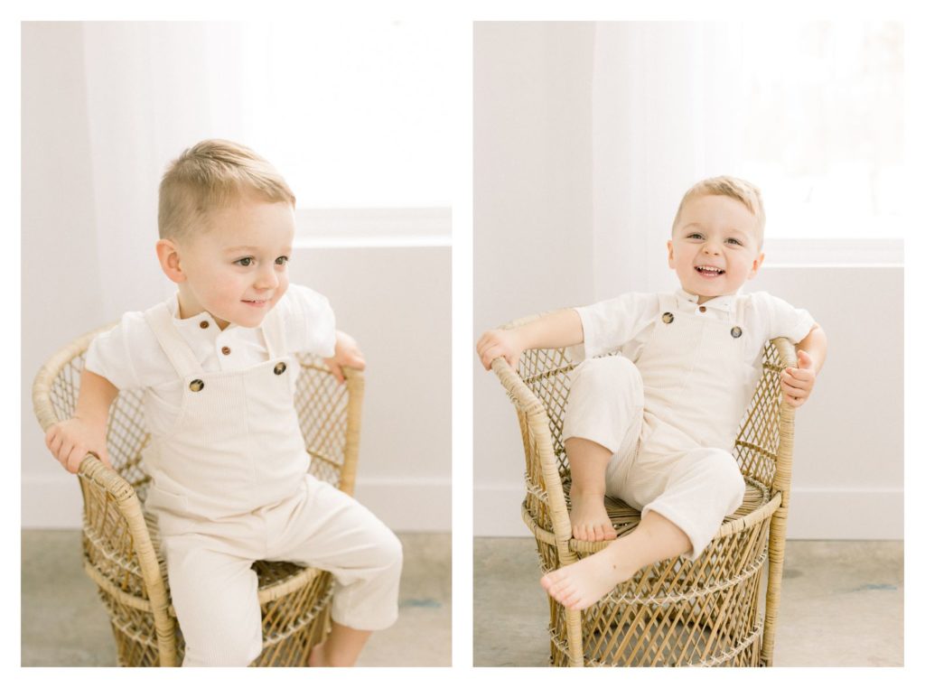 Mommy and me photoshoot in rolla Missouri by local photographer Haven Hill Studios in white studio. 