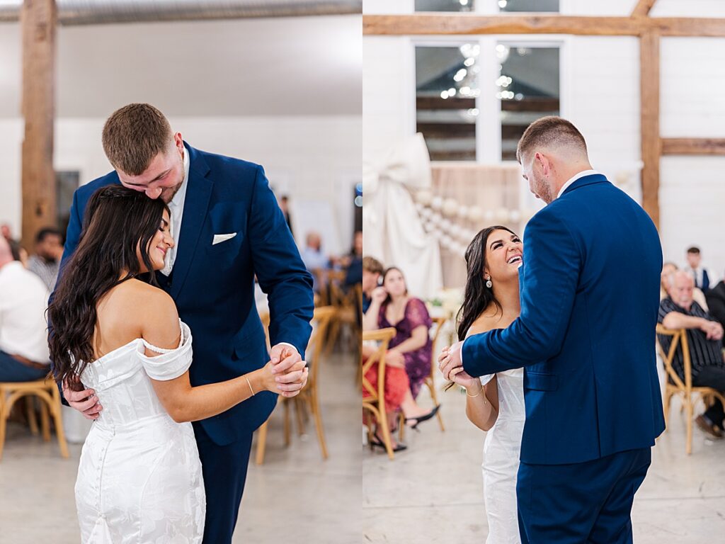 Wedding reception at Red Oak Valley in Owensville Missouri