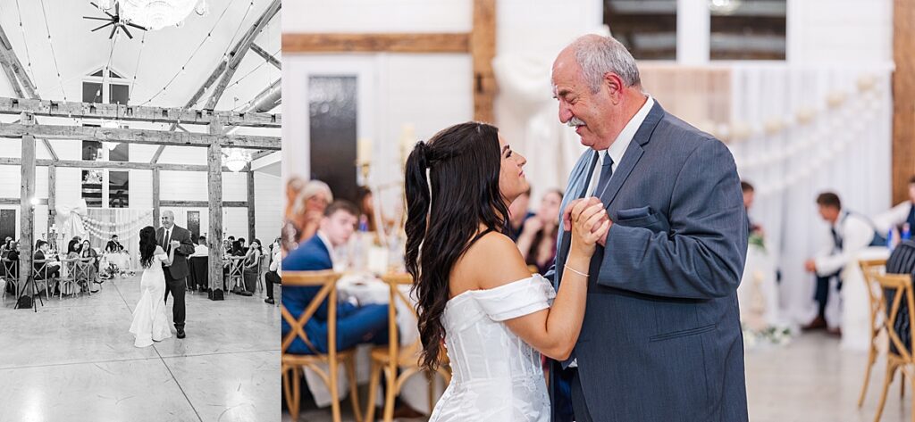 Wedding reception at Red Oak Valley in Owensville Missouri